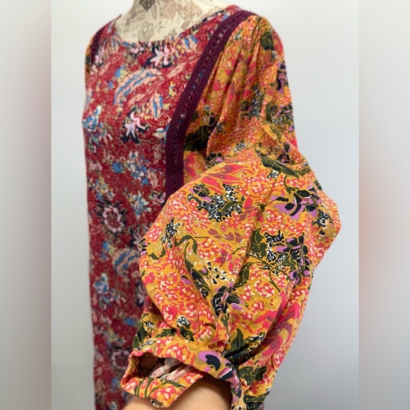 MATILDA JANE Lovely Menagerie Long Sleeve Sheath Dress size XS - Picture 3 of 14